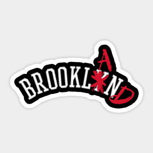 BROOKL̶Y̶AND Sticker